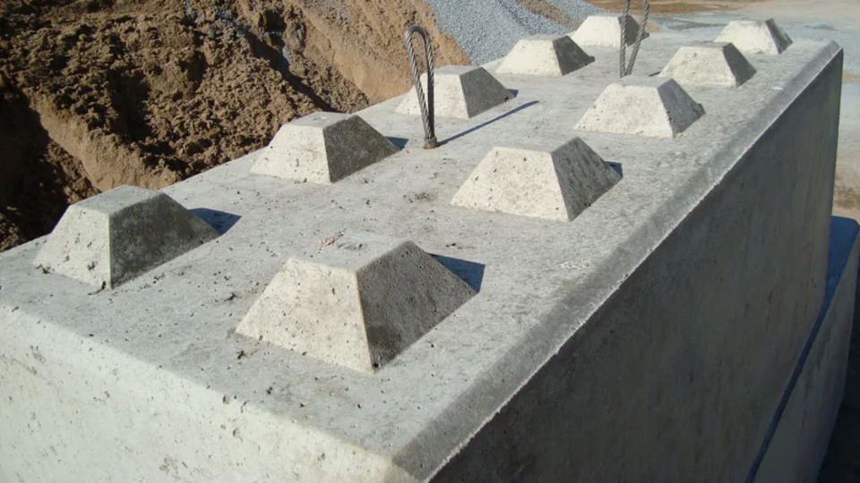 Betonblockstein Rasterstein